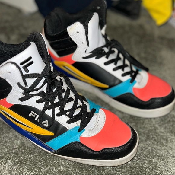 Retro Multicolored Sneakers Fila - Picture 2 of 4